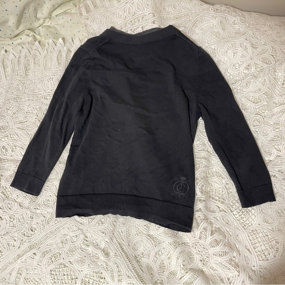 Juicy Couture Black Button Up Cardigan - Size L - Picture 6 of 13